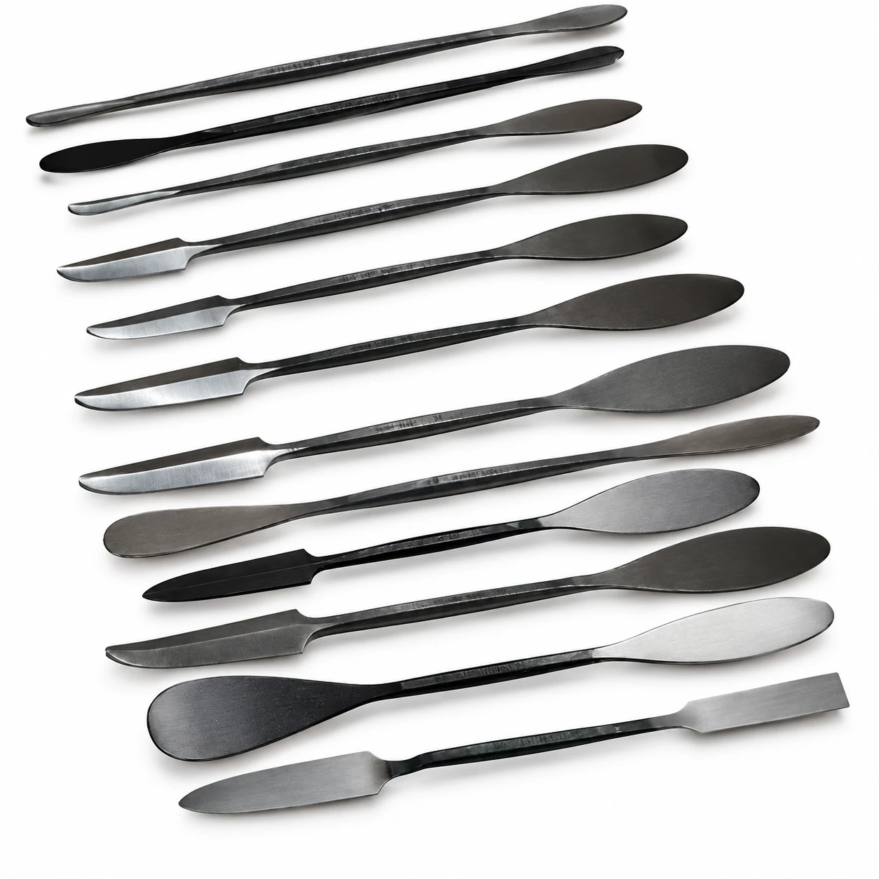 set honari ست قلم هنری فولاد 12عددی ( استیل ) ضد زنگ - Image 1